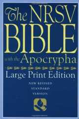 The New Revised Standard Version Bible, Large Print Edition cover image