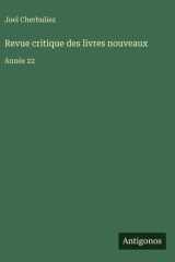 Revue critique des livres nouveaux - Année 22 cover image