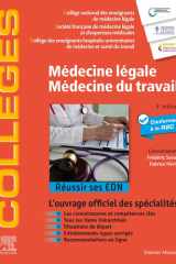 Médecine légale - Médecine du travail: Réussir ses EDN cover image