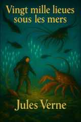 Vingt mille lieues sous les mers: Illustrée et annotée du chef-d'œuvre de Jules Verne : science, mer, aventure et imagination sans limite (en deux parties, œuvre complète en un seul volume). cover image
