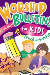 Worship Bulletins for Kids Fall and Winter cover image