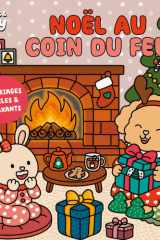Coloriages Noël au coin du feu cover image