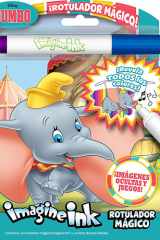 Dumbo. Rotulador mágico: Libro para colorear y de actividades con rotulador mágico cover image