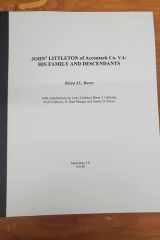 John Littleton of Accomack County, Virginia, His Family and Descendants cover image