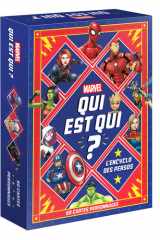 MARVEL - Qui est-qui ? - 50 cartes de personnages - Coffret cover image