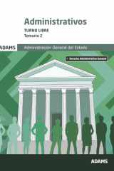 Temario 2 Administrativos Administración del Estado, turno libre cover image