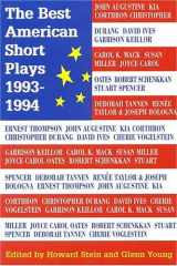 The Best American Short Plays 1993-1994 cover image