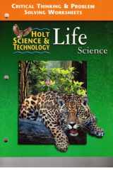 Holt Science and Technology Life: Critical Thinking and Problem Worksheets cover image