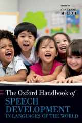 The Oxford Handbook of Speech Development in Languages of the World cover image