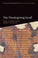 The Thanksgiving Scroll (Oxford Commentary on the Dead Sea Scrolls) cover image