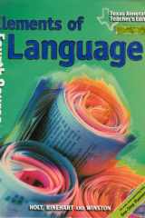 Elements of Language, Grade 10 Texas Edition cover image