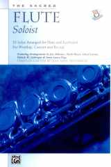 The Sacred Flute Soloist 10 Solos Arranged for Flute and Keyboard, Book and CD cover image
