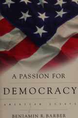 A Passion for Democracy American Essays cover image