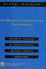 New Business Ventures and the Entrepreneur cover image