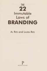The 22 Immutable Laws of Branding cover image
