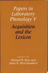 Papers in Laboratory Phonology V Acquisition and the Lexicon cover image
