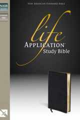Life Application Study Bible New American Standard Bible, Black Bonded Leather cover image
