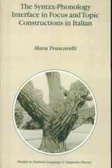 The Syntax-Phonology Interface in Focus and Topic Constructions in Italian cover image