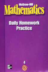 McGraw-Hill Mathematics, Grade 4, Daily Homework Practice cover image