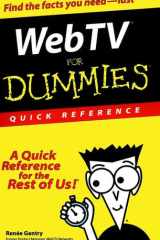 Web TV For Dummies Quick Reference cover image