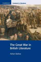 The Great War in British Literature cover image
