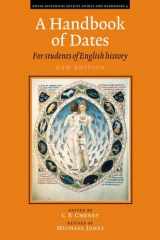 A Handbook of Dates: For Students of British History (Royal Historical Society Guides and Handbooks, Series Number 4) cover image
