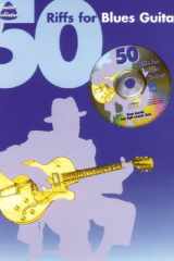50 Riffs for Blues Guitar Guitar TAB, Book and CD cover image
