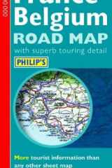 Philip's Road Map of France and Belgium cover image