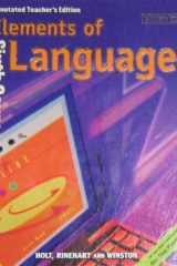 Ate Elements of Language 2001 G 12 cover image