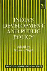 India's Development and Public Policy (Policy Studies Organization Series) cover image