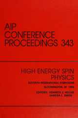 High Energy Spin Physics Proceedings of the Conference held in Bloomington, IN, September 1994 cover image