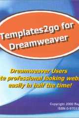 Templates2go for Dreamweaver cover image