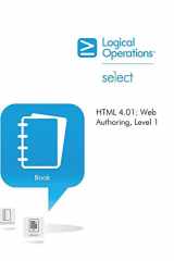 HTML 4. 01 Web Authoring, Level 1 cover image