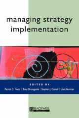 Managing Strategy Implementation cover image