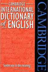 Cambridge International Dictionary of English Flexicover and CD-ROM Pack cover image