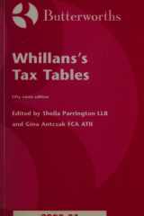 Whillans's Tax Tables 2000-2001 cover image
