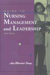 Guide to Nursing Management and Leadership cover image