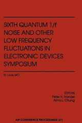 Sixth Quantum 1/f Noise and Other Low Frequency Fluctuations in Electronic Devices Symposium cover image
