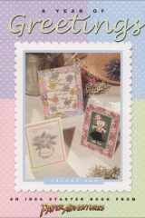 A Year of Greetings An Idea Starter Book from "Paper Adventures" cover image