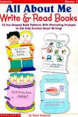 All about Me Write and Read Books 15 Fun-Shaped Book Patterns with Motivating Prompts to Get Kids Excited about Writing cover image