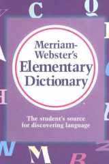 Merriam-Webster's Elementary Dictionary cover image