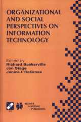 Organizational and Social Perspectives on Information Technology cover image