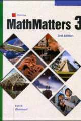 MathMatters: Book 3, Student Edition cover image