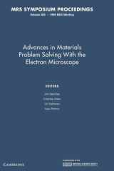 Advances in Materials Problem Solving with the Electron Microscope: Volume 589 (MRS Proceedings) cover image