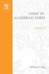 Logic in Algebraic Form cover image