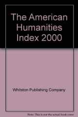The American Humanities Index for 2000 cover image