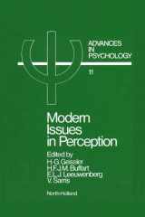 Modern Issues in Perception cover image