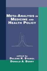 Meta-Analysis in Medicine and Health Policy cover image