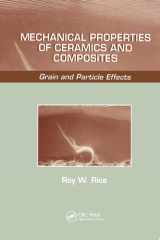 Mechanical Properties of Ceramics and Composites Grain And Particle Effects cover image