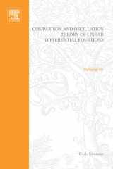 Comparison and Oscillation Theory of Linear Differential Equations by C A Swanson cover image